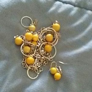 Jewelry that is new never worn earrings go with it